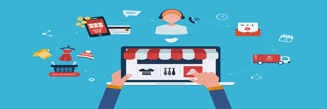 Pubblicità Online Mobile marketing and online store